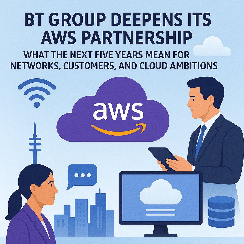 BT Group Deepens Its AWS Partnership What the Next Five Years Mean for Networks, Customers, and Cloud Ambitions