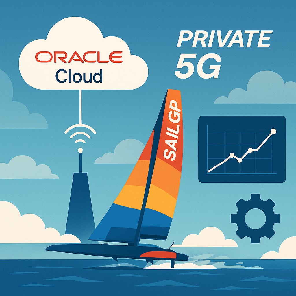 Oracle Cloud And Private 5G How SailGP Turns High-Speed Racing Into Real-Time Insight