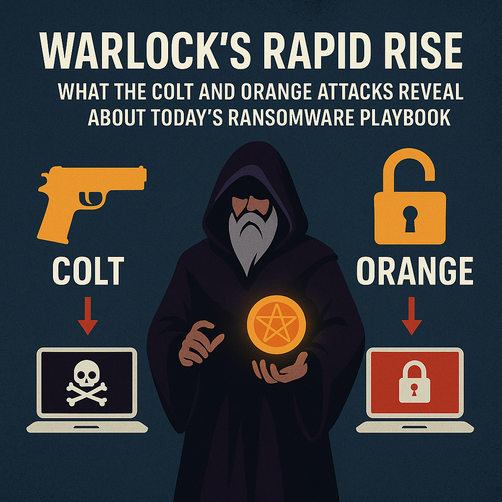 Warlock’s rapid rise what the Colt and Orange attacks reveal about today’s ransomware playbook